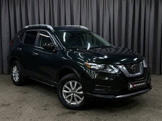 2017 Nissan Rogue II Рестайлинг, зелёный, 1879999 рублей, вид 3