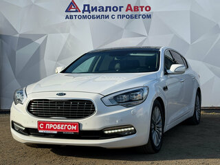 2014 Kia Quoris I Рестайлинг, белый, 1474000 рублей, вид 1