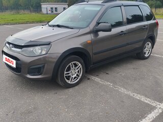 2014 Lada (ВАЗ) Kalina II, коричневый, 485000 рублей, вид 2