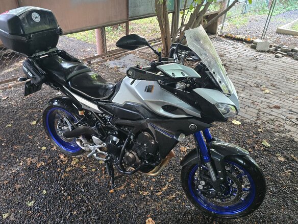 2014 Yamaha MT-09 Tracer (FJ-09), серый, 700000 рублей - вид 7