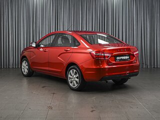 2019 Lada (ВАЗ) Vesta I, красный, 1130000 рублей, вид 2