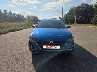 2019 Hyundai Solaris II, синий, 1290000 рублей, вид 1