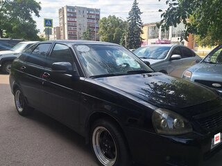 2010 Lada (ВАЗ) Priora I, чёрный, 410000 рублей, вид 1