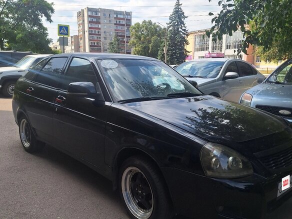 2010 Lada (ВАЗ) Priora I, чёрный, 410000 рублей