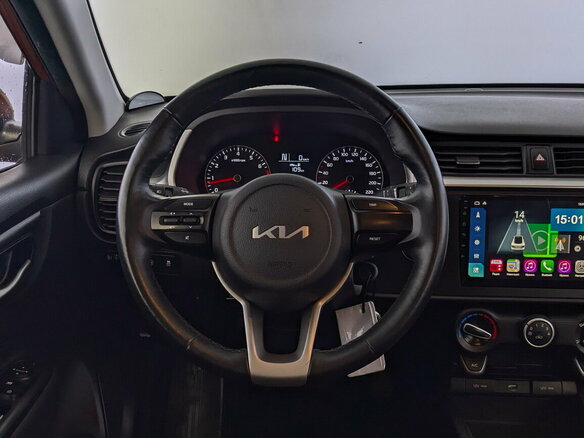 2021 Kia Rio X IV Рестайлинг, оранжевый, 1650000 рублей - вид 20