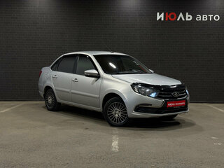 2018 Lada (ВАЗ) Granta I Рестайлинг, серебристый, 690000 рублей, вид 3