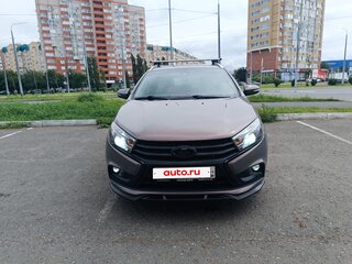 2018 Lada (ВАЗ) Vesta SW I, серый, 965000 рублей, вид 3
