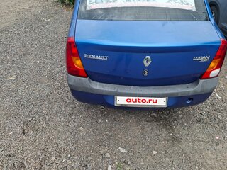 2008 Renault Logan I, синий, 400000 рублей, вид 4
