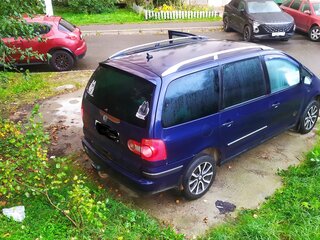 2005 Volkswagen Sharan I Рестайлинг 2, синий, 400000 рублей, вид 2
