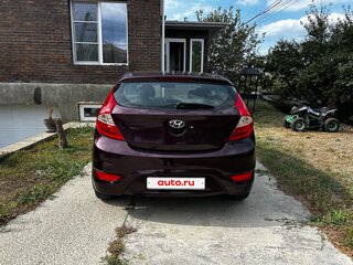 2012 Hyundai Solaris I, фиолетовый, 620000 рублей, вид 5
