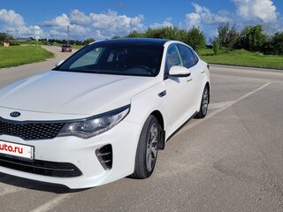 2017 Kia Optima IV, белый, 1700000 рублей, вид 2
