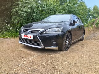 2014 Lexus CT 200h I Рестайлинг, чёрный, 1750000 рублей, вид 2