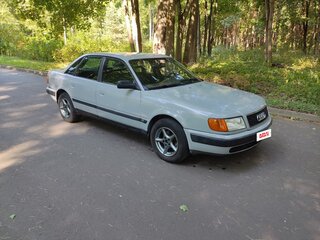 1991 Audi 100 IV (C4), серебристый, 295000 рублей, вид 3