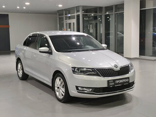 2019 Skoda Rapid I Рестайлинг, серебристый, 1324000 рублей, вид 3