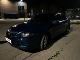 2007 Mazda 6 I (GG) Рестайлинг, синий, 415000 рублей, вид 1