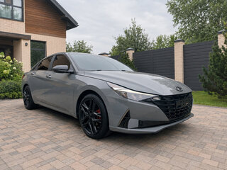 2022 Hyundai Elantra VII (CN7), серый, 1559000 рублей, вид 4