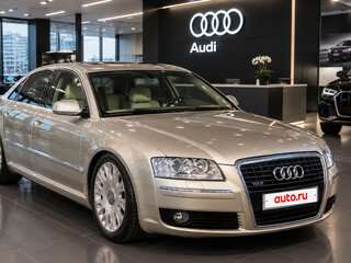 2004 Audi A8 II (D3), бежевый, 970000 рублей, вид 3