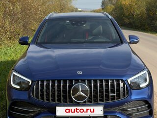 2020 Mercedes-Benz GLC AMG 43 AMG I (X253) Рестайлинг, синий, 5300000 рублей, вид 2