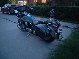 2006 Kawasaki VN900 Vulcan, серебристый, 600000 рублей, вид 5