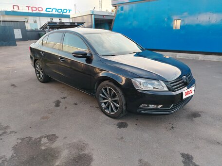 2011 Volkswagen Passat B7, чёрный, 950000 рублей, вид 2