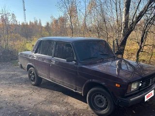 1997 Lada (ВАЗ) 2107, фиолетовый, 130000 рублей, вид 1