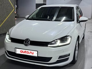 2013 Volkswagen Golf VII, белый, 1185000 рублей, вид 1