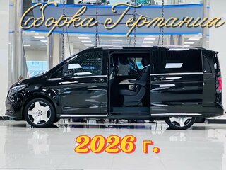 2026 Mercedes-Benz V-Класс Long 300 d длинный III (W447) Рестайлинг 2, чёрный, 13177000 рублей, вид 4