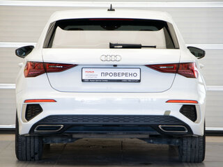 2021 Audi A3 Sportback 35 TFSI IV (8Y), белый, 2750000 рублей, вид 5