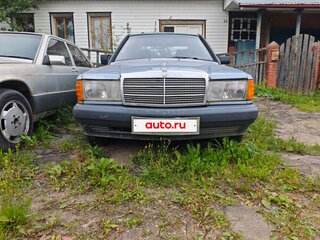 1990 Mercedes-Benz 190 (W201), синий, 250000 рублей, вид 1