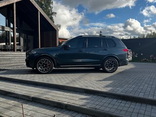 2021 BMW X7 40d I (G07), синий, 8950000 рублей, вид 3