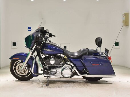 2007 Harley-Davidson Street Glide, синий, 825000 рублей, вид 1