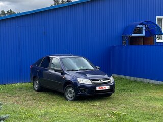 2015 Lada (ВАЗ) Granta I, синий, 410000 рублей, вид 2