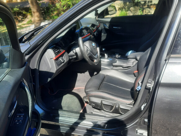 2015 BMW 3 серии 320d xDrive VI (F3x) Рестайлинг, серый, 1900000 рублей - вид 5