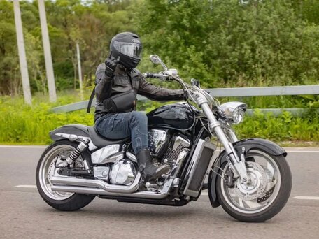 2002 Honda VTX 1800, чёрный, 1200000 рублей, вид 2