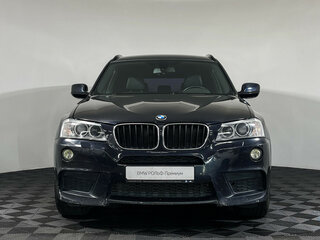 2013 BMW X3 20d xDrive II (F25), синий, 1475000 рублей, вид 3