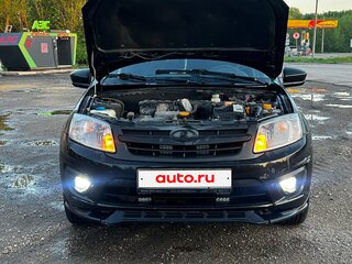 2015 Lada (ВАЗ) Granta I, чёрный, 280000 рублей, вид 5