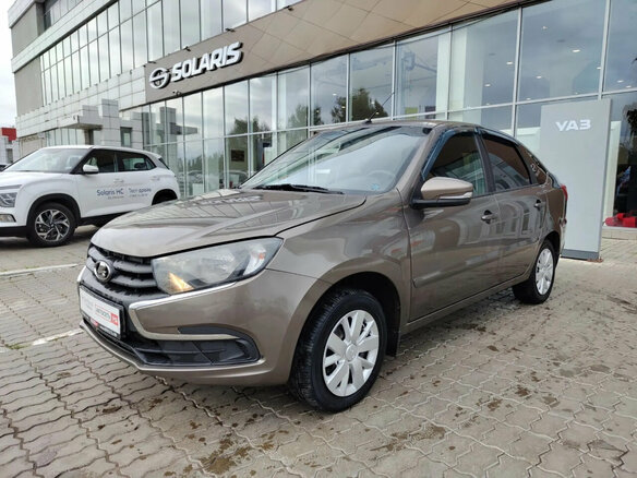 2019 Lada (ВАЗ) Granta I Рестайлинг, коричневый, 600446 рублей - вид 2