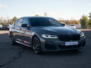 2020 BMW 5 серии 530i VII (G30/G31/G38) Рестайлинг, серый, 4598000 рублей, вид 3