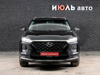 2018 Hyundai Santa Fe IV, чёрный, 2500000 рублей, вид 2