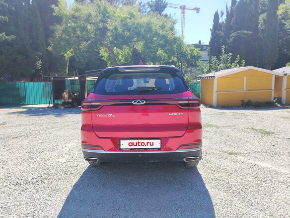 2022 Chery Tiggo 7 Pro I, красный, 1600000 рублей - вид 5