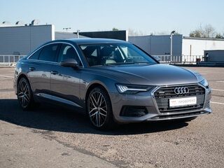 2020 Audi A6 45 TFSI V (C8), серый, 3817000 рублей, вид 3