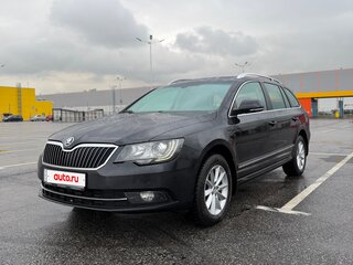 2013 Skoda Superb DSG II Рестайлинг, чёрный, 880000 рублей, вид 1