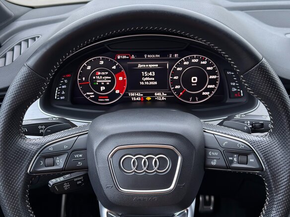 2016 Audi Q7 II (4M), серый, 4350000 рублей - вид 13