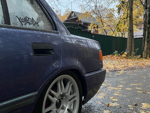 1988 Honda Civic IV, синий, 265000 рублей - вид 5