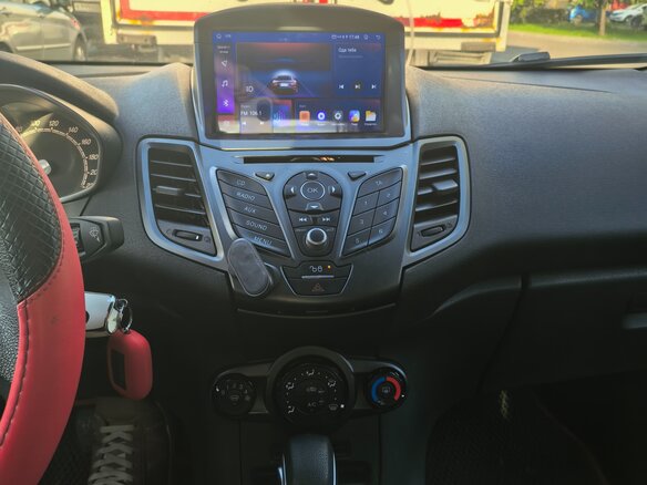 2015 Ford Fiesta Mk6 Рестайлинг, красный, 699000 рублей - вид 13