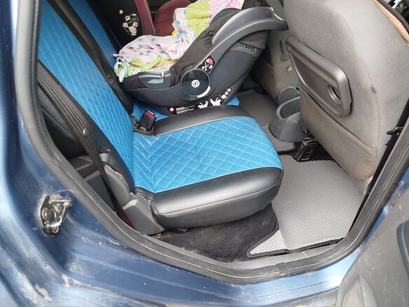 2005 Ford C-MAX I, синий, 350000 рублей - вид 16