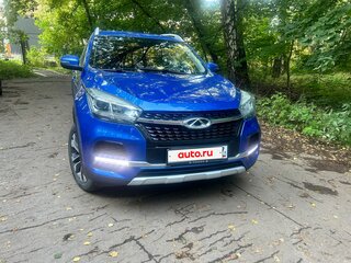 2020 Chery Tiggo 4 I Рестайлинг, синий, 1415000 рублей, вид 3