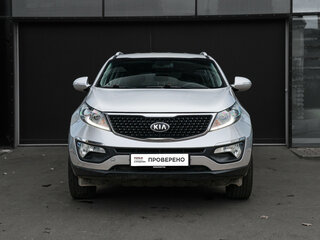 2014 Kia Sportage III Рестайлинг, серебристый, 1220000 рублей, вид 2