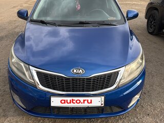 2013 Kia Rio 4-speed III, синий, 545000 рублей, вид 2
