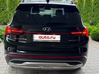 2021 Hyundai Santa Fe IV Рестайлинг, чёрный, 3250000 рублей, вид 3